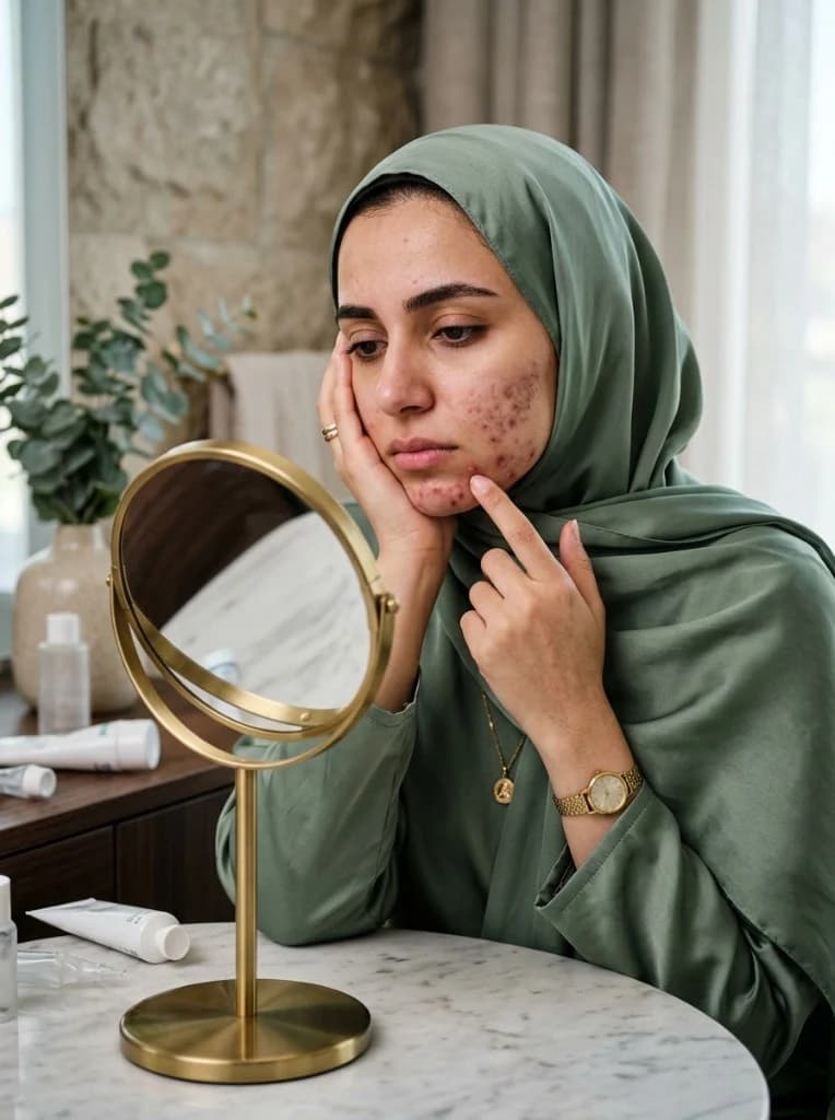 مشكلة البشرة